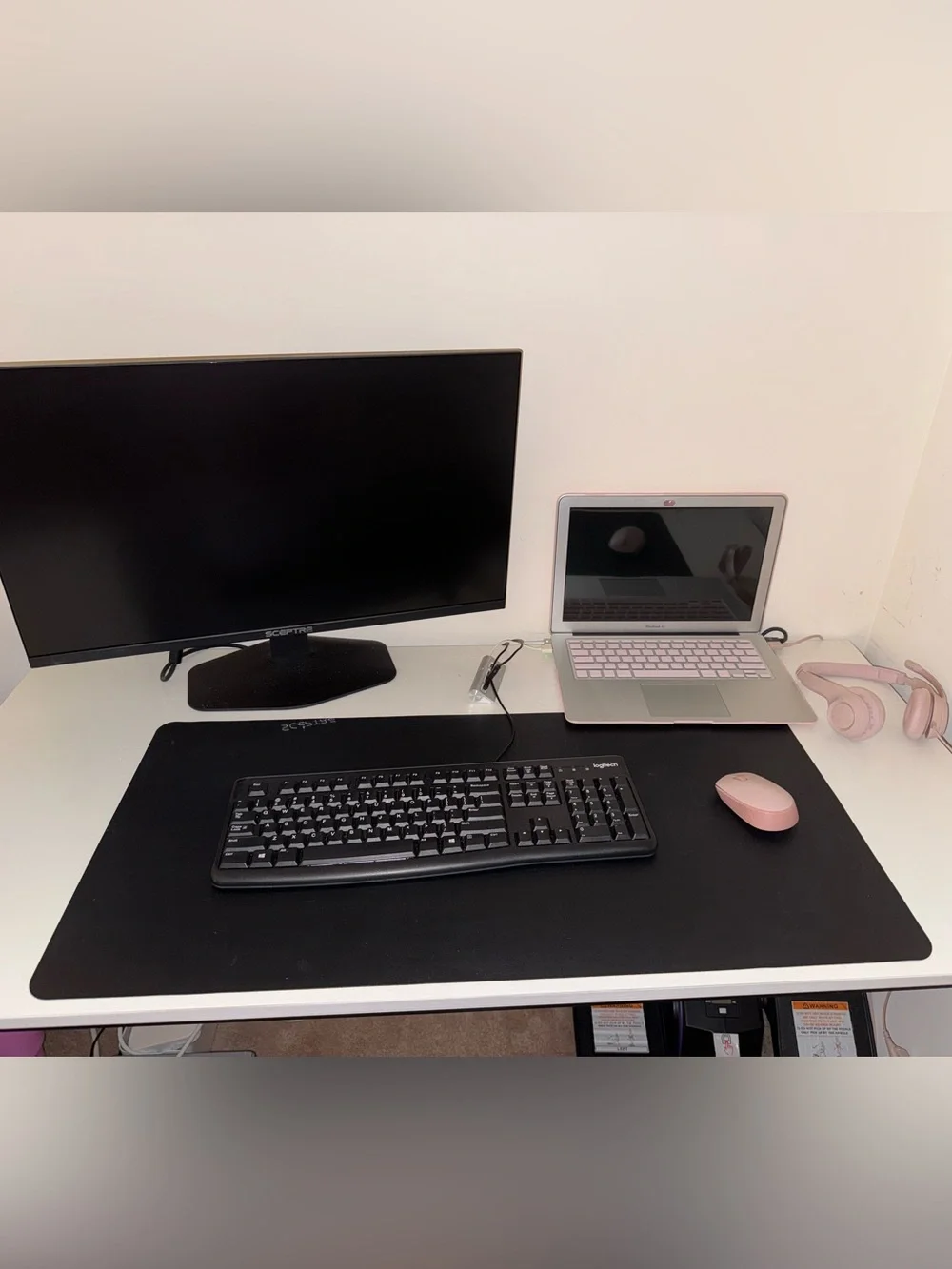 Black Desk Pad Protector